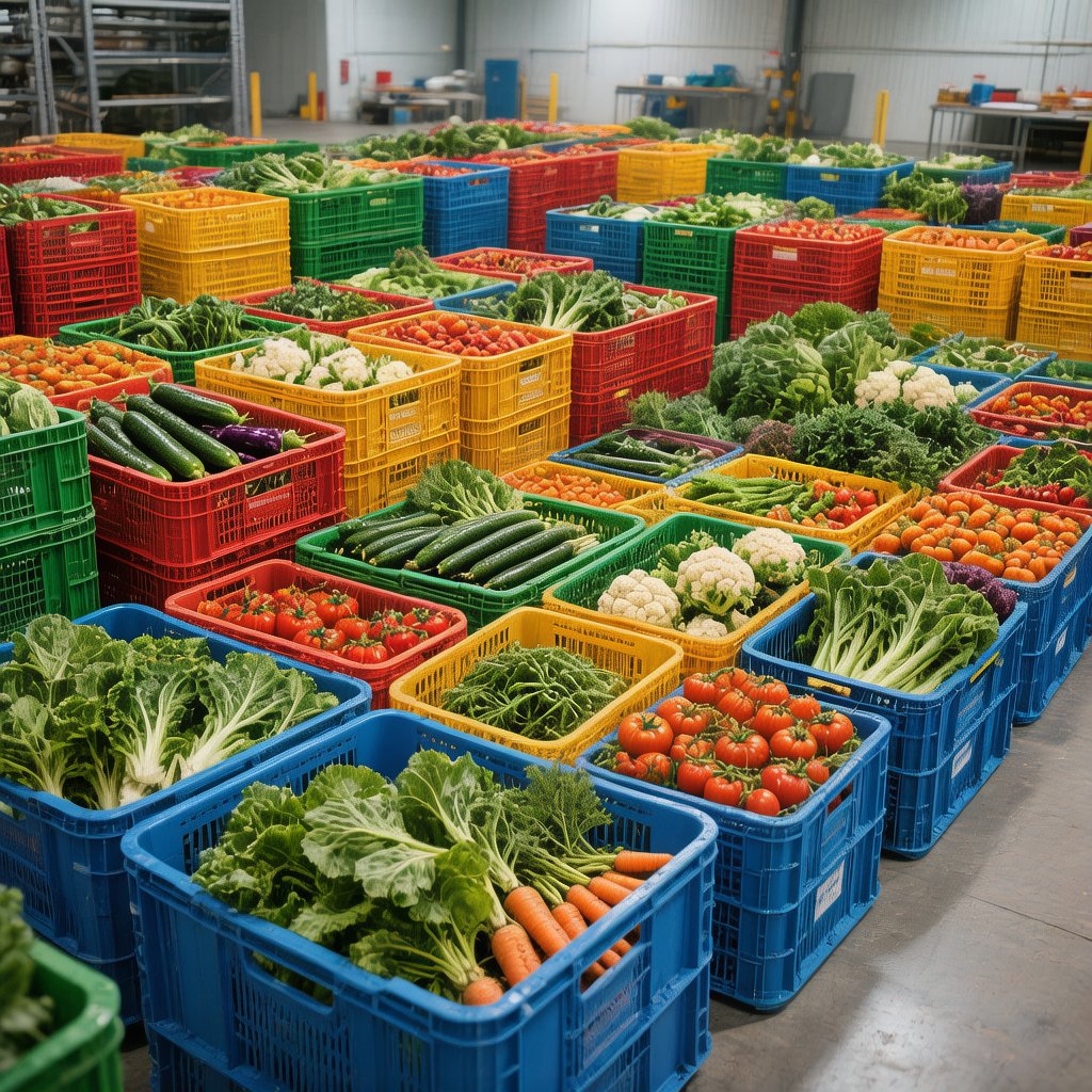 沃德鲜生仓库分拣